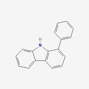 1-Phenyl-9H-carbazole chemical structure (CAS 104636-53-5)