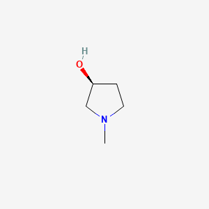 (S)-(+)-1-Methyl-3-pyrrolidinol chemical structure (CAS 104641-59-0)