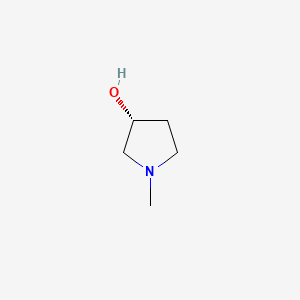 (R)-3-Hydroxy-1-methyl-pyrrolidine chemical structure (CAS 104641-60-3)
