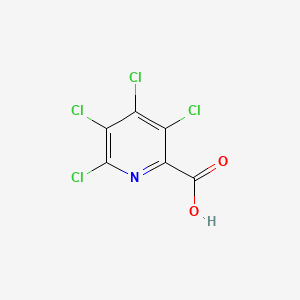 3,4,5,6-Tetrachloropicolinic acid chemical structure (CAS 10469-09-7)