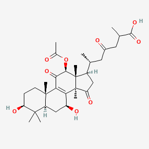 Ganoderic acid K chemical structure (CAS 104700-95-0)