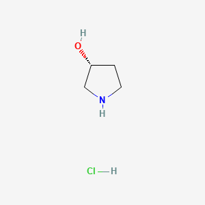 (R)-3-Hydroxypyrrolidine hydrochloride chemical structure (CAS 104706-47-0)