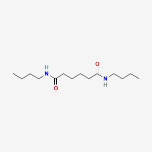 N1,N6-Dibutyladipamide chemical structure (CAS 10472-27-2)