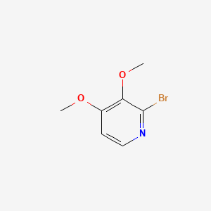 2-Bromo-3,4-dimethoxypyridine chemical structure (CAS 104819-52-5)