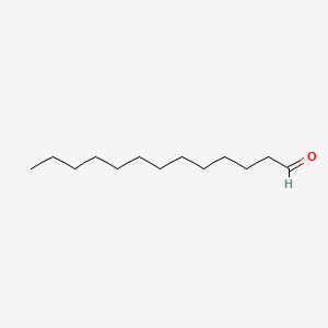 Tridecanal chemical structure (CAS 10486-19-8)