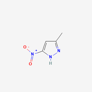 5-Methyl-3-nitro-1H-pyrazole chemical structure (CAS 1048925-02-5)