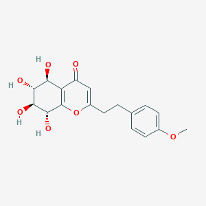 4'-Methoxyisoagarotetrol chemical structure (CAS 104901-10-2)