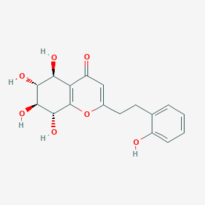 2'-Hydroxylisoagarotetrol chemical structure (CAS 104926-77-4)