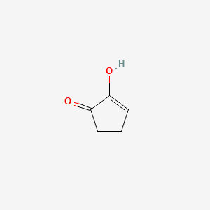 2-Hydroxycyclopent-2-en-1-one chemical structure (CAS 10493-98-8)