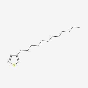 3-Dodecylthiophene chemical structure (CAS 104934-52-3)