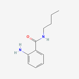 2-Amino-N-butylbenzamide chemical structure (CAS 10494-82-3)