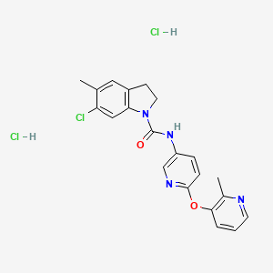 SB-242084 Dihydrochloride chemical structure (CAS 1049747-87-6)