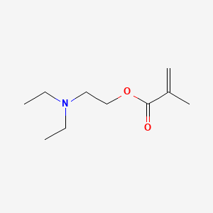 2-(Diethylamino)ethyl methacrylate chemical structure (CAS 105-16-8)