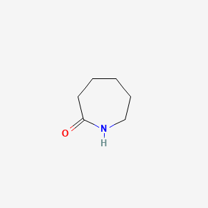 Azepan-2-one chemical structure (CAS 105-60-2)