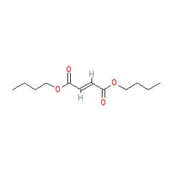Dibutyl fumarate chemical structure (CAS 105-75-9)