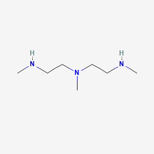 N1,N2-Dimethyl-N1-(2-(methylamino)ethyl)ethane-1,2-diamine chemical structure (CAS 105-84-0)