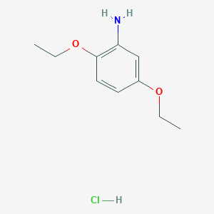 2,5-Diethoxyaniline hydrochloride chemical structure (CAS 1050208-16-6)