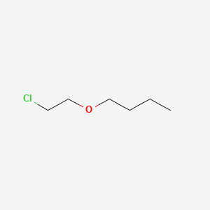 1-(2-Chloroethoxy)butane chemical structure (CAS 10503-96-5)