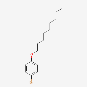 1-Bromo-4-(nonyloxy)benzene chemical structure (CAS 105100-90-1)