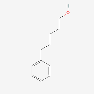 5-Phenylpentan-1-ol chemical structure (CAS 10521-91-2)