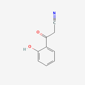 3-(2-Hydroxyphenyl)-3-oxopropanenitrile chemical structure (CAS 10523-47-4)
