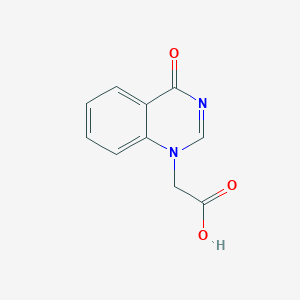 2-(4-Oxoquinazolin-1(4H)-yl)acetic acid chemical structure (CAS 105234-30-8)