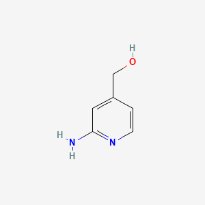 (2-Aminopyridin-4-yl)methanol chemical structure (CAS 105250-17-7)