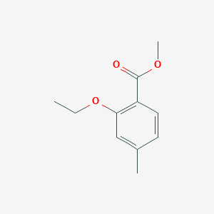 Methyl 2-ethoxy-4-methylbenzoate chemical structure (CAS 1052647-23-0)