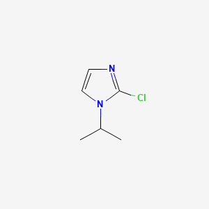 2-Chloro-1-isopropyl-1H-imidazole chemical structure (CAS 1053655-72-3)