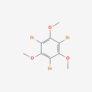 1,3,5-Tribromo-2,4,6-trimethoxybenzene chemical structure (CAS 105404-90-8)
