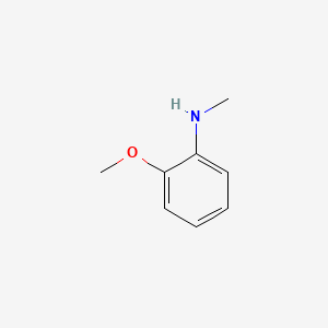2-Methoxy-N-methylaniline chemical structure (CAS 10541-78-3)