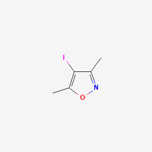 3,5-Dimethyl-4-iodoisoxazole chemical structure (CAS 10557-85-4)