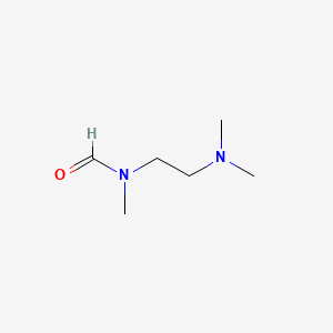 N-(2-(Dimethylamino)ethyl)-N-methylformamide chemical structure (CAS 105669-53-2)