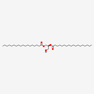 (S)-3-Hydroxypropane-1,2-diyl distearate chemical structure (CAS 10567-21-2)