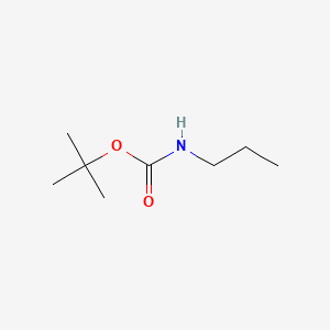 tert-Butyl propylcarbamate chemical structure (CAS 105678-25-9)