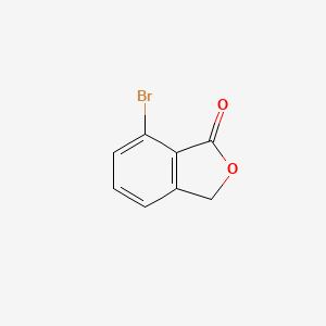 7-Bromoisobenzofuran-1(3H)-one chemical structure (CAS 105694-44-8)