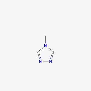 4-Methyl-4H-1,2,4-triazole chemical structure (CAS 10570-40-8)