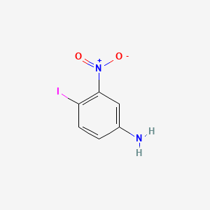 4-Iodo-3-nitroaniline chemical structure (CAS 105752-04-3)