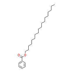Octadecyl benzoate chemical structure (CAS 10578-34-4)