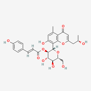 2'-O-Coumaroyl-(S)-aloesinol chemical structure (CAS 1059182-23-8)