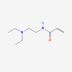 N-(2-(Diethylamino)ethyl)acrylamide chemical structure (CAS 10595-45-6)