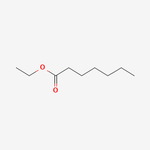 Ethyl heptanoate chemical structure (CAS 106-30-9)
