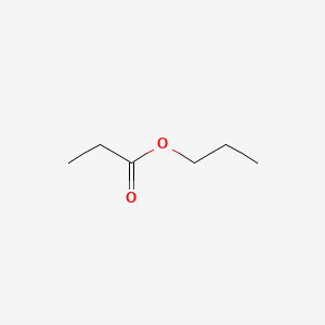 Propyl propionate chemical structure (CAS 106-36-5)