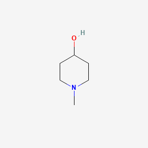 1-Methylpiperidin-4-ol chemical structure (CAS 106-52-5)
