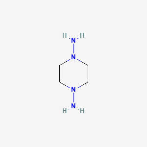 Piperazine-1,4-diamine chemical structure (CAS 106-59-2)
