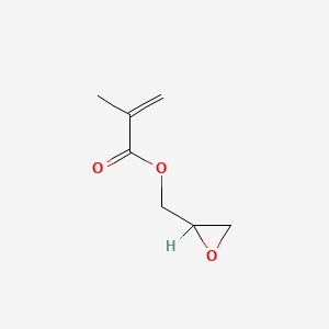 Oxiran-2-ylmethyl methacrylate chemical structure (CAS 106-91-2)