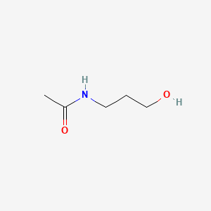 N-(3-Hydroxypropyl)acetamide chemical structure (CAS 10601-73-7)