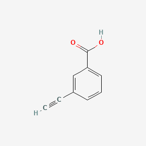 3-Ethynylbenzoic acid chemical structure (CAS 10601-99-7)