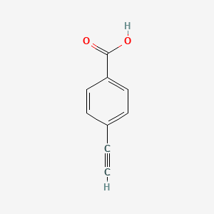 4-Ethynylbenzoic acid chemical structure (CAS 10602-00-3)
