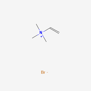 Trimethylvinylammoniumbromide chemical structure (CAS 10603-92-6)